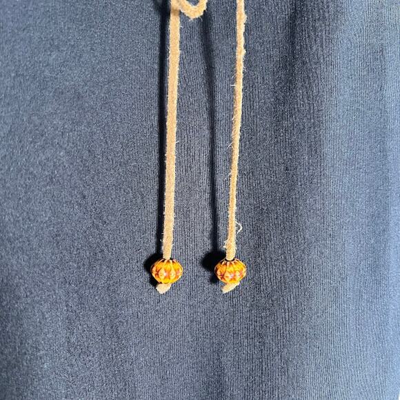 2B Clothing Vintage Lace Up Boot Cut Trouser Pants M Black High Rise Gothic - Picture 4 of 8